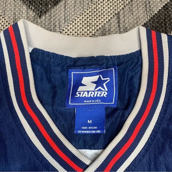 Starter Navy/Gray Windbreaker Pullover Jacket - Picture 2 of 2